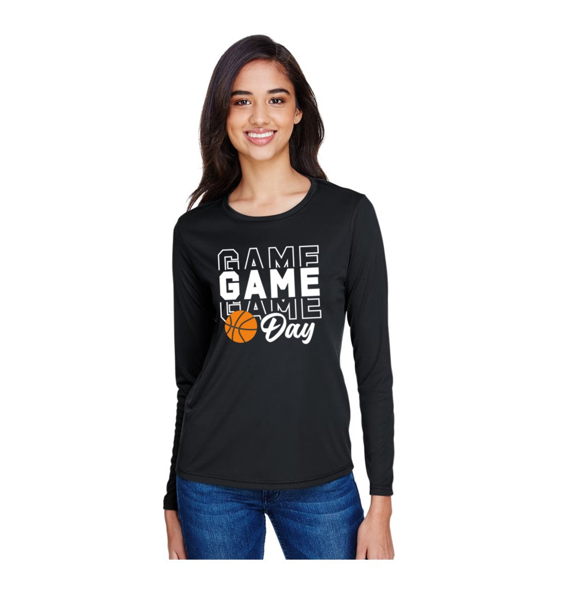 Ladies Long Sleeve Game Day Shirt - Customize!