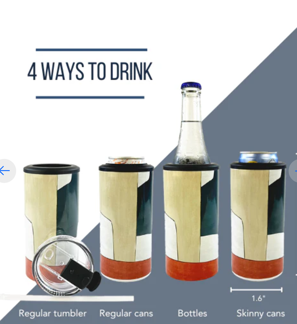 Design your own 4 in 1 Can Cooler/Tumbler