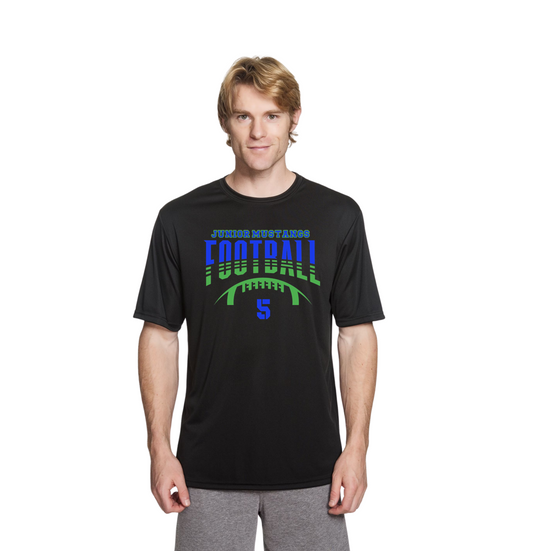 Mustang Football Design 2 - Cooling Performance Shirts