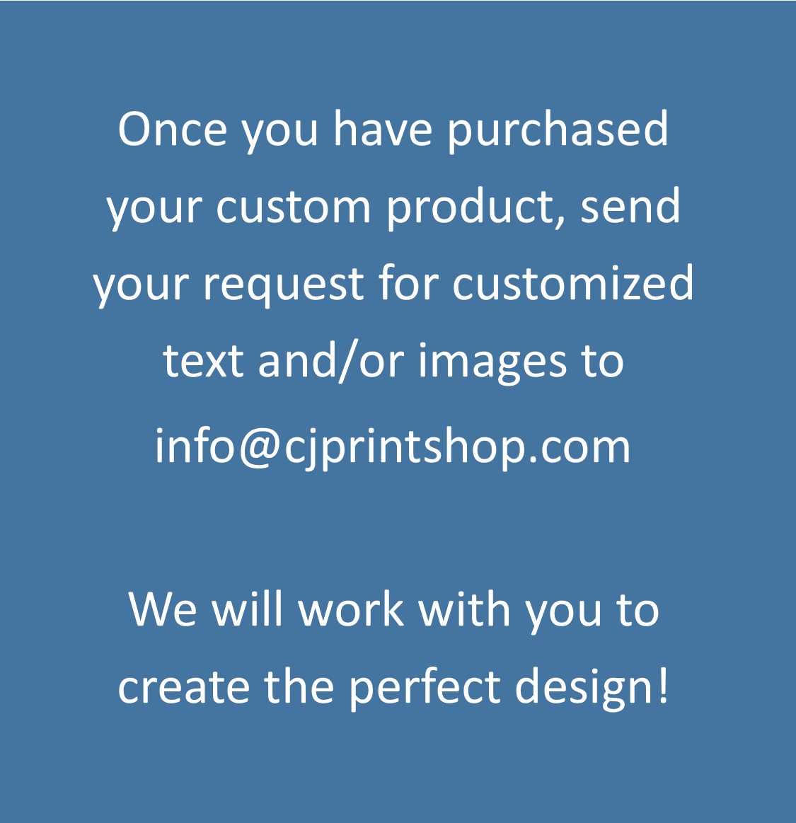 Design Your Own Full Color Custom Vinyl Transfer T-Shirt - Email your design.