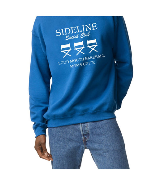 Crewneck Sweatshirt - Sideline Social Club Baseball Moms